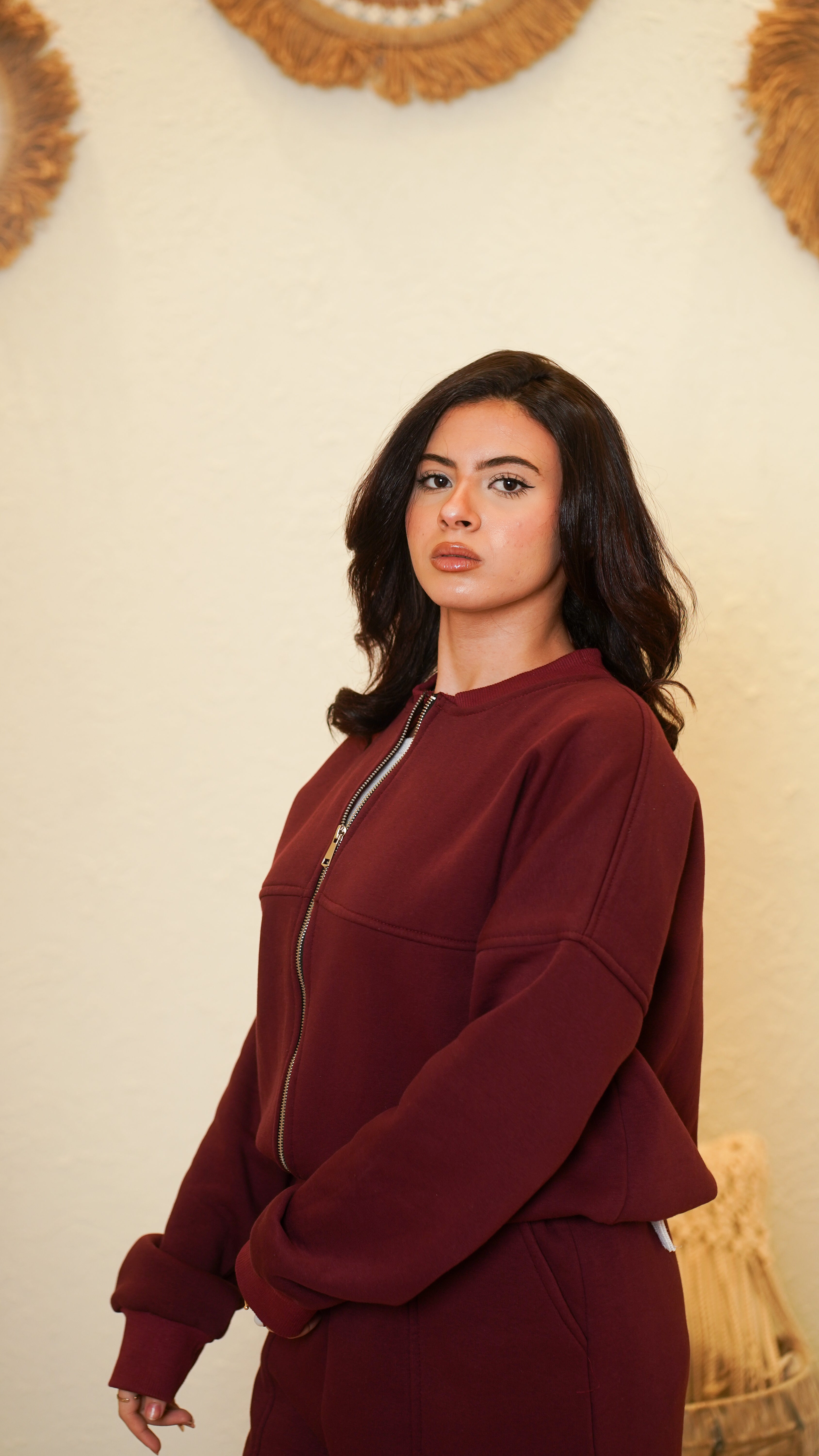 The Brand Burgundy Set