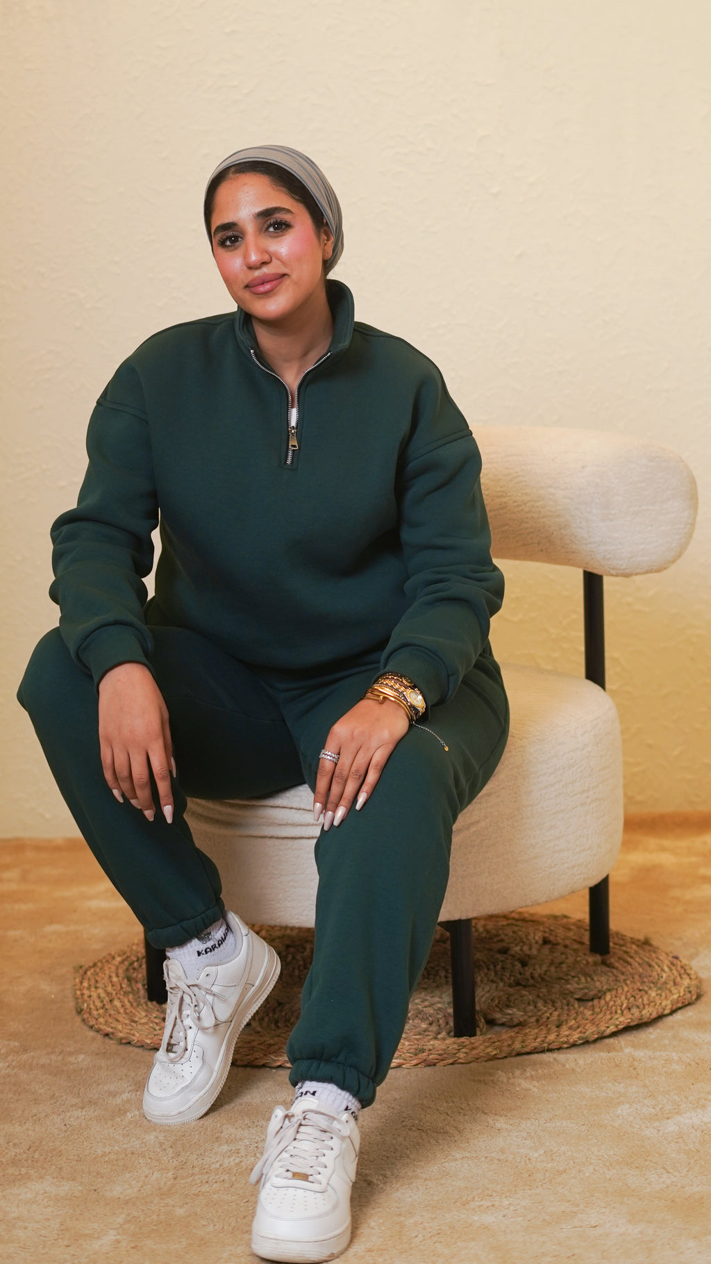 The Comfy Edition Set in Royal Green