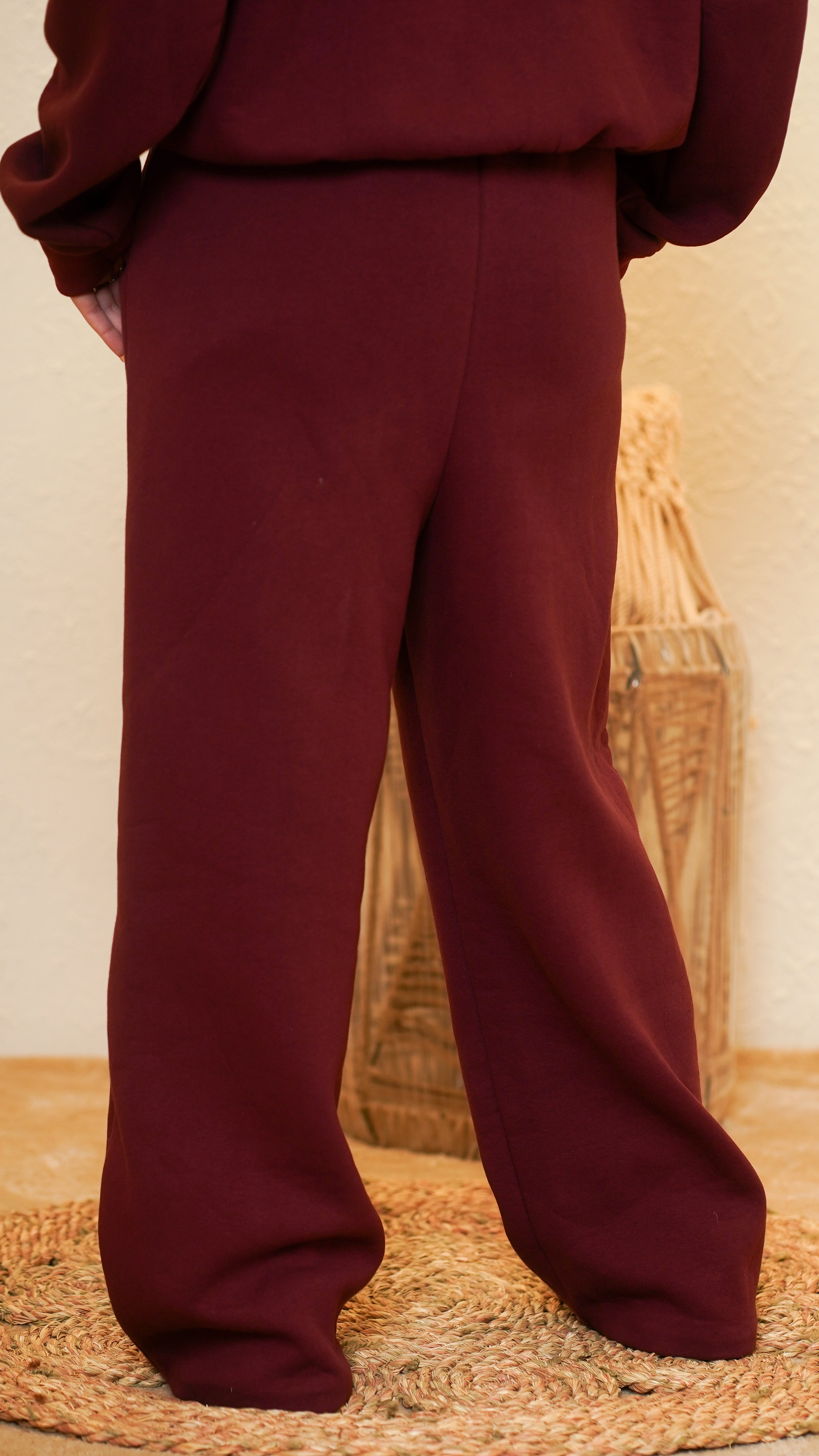 The Brand Burgundy Set