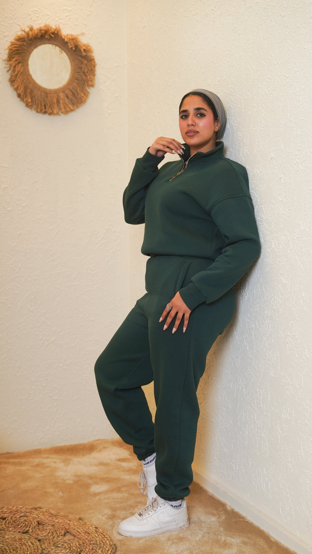 The Comfy Edition Set in Royal Green