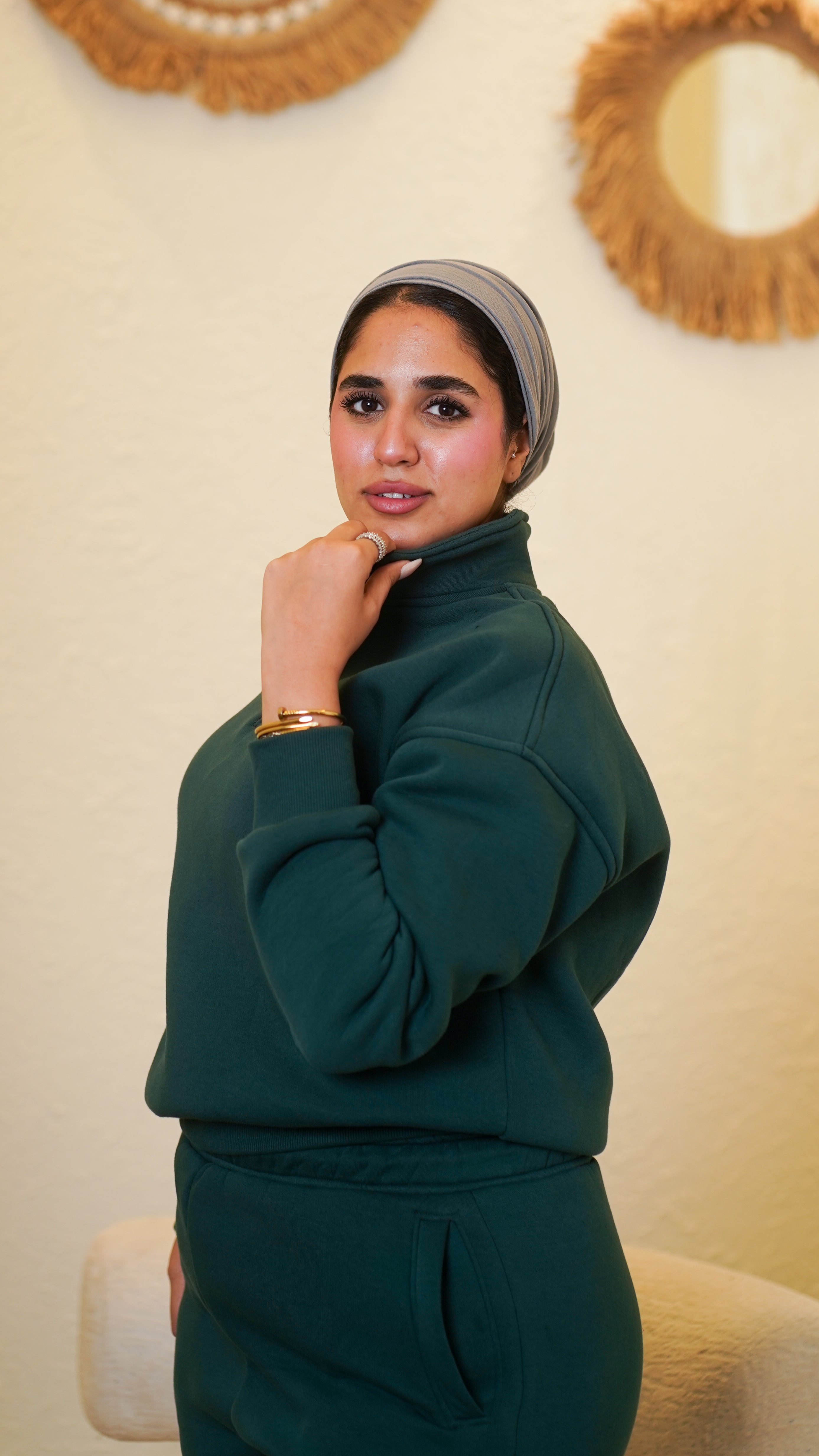 The Comfy Edition Set in Royal Green