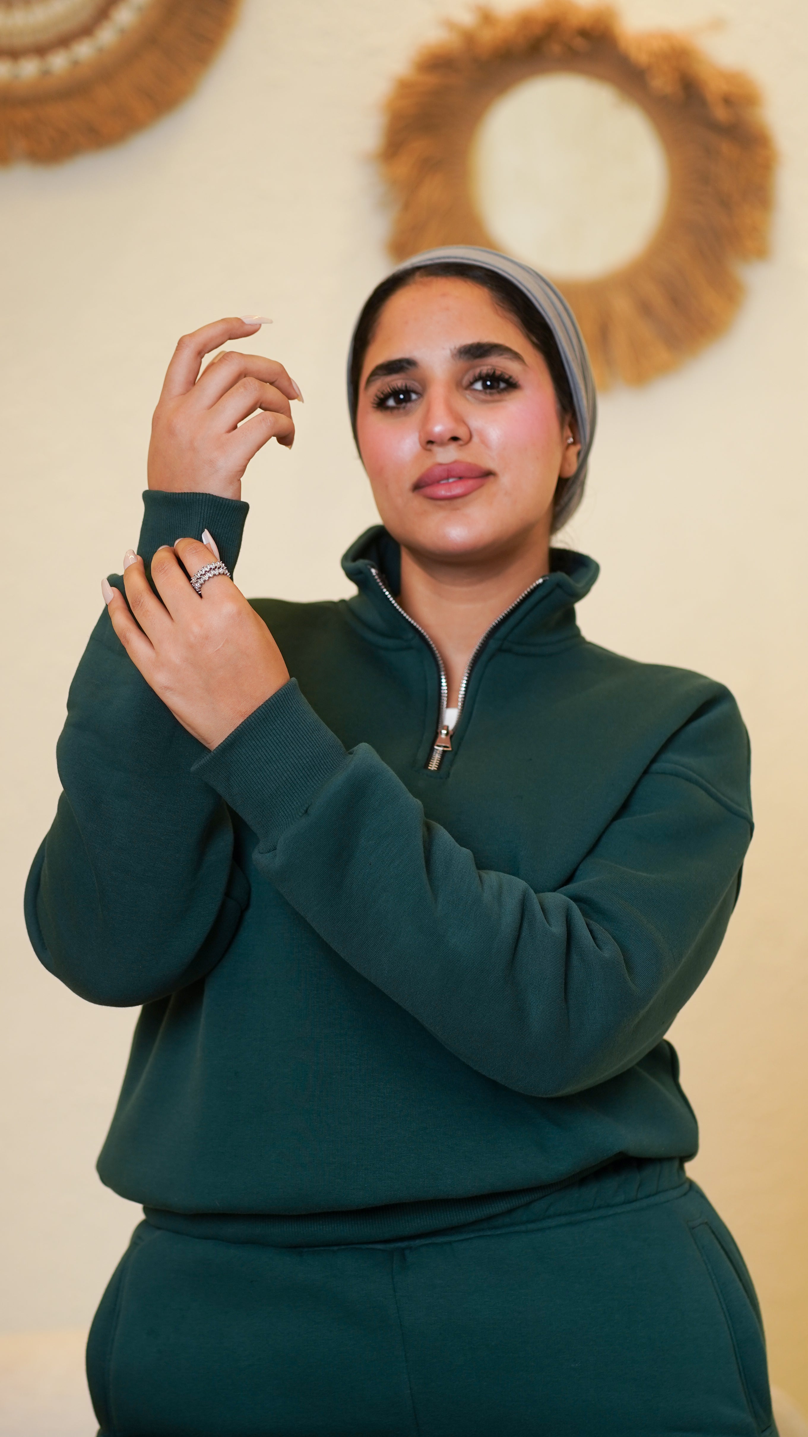 The Comfy Edition Set in Royal Green